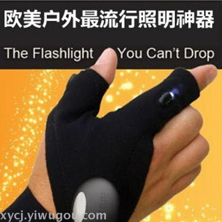 GLOVELITE luminous cycling sports gloves, car repair lighting gloves Specification image