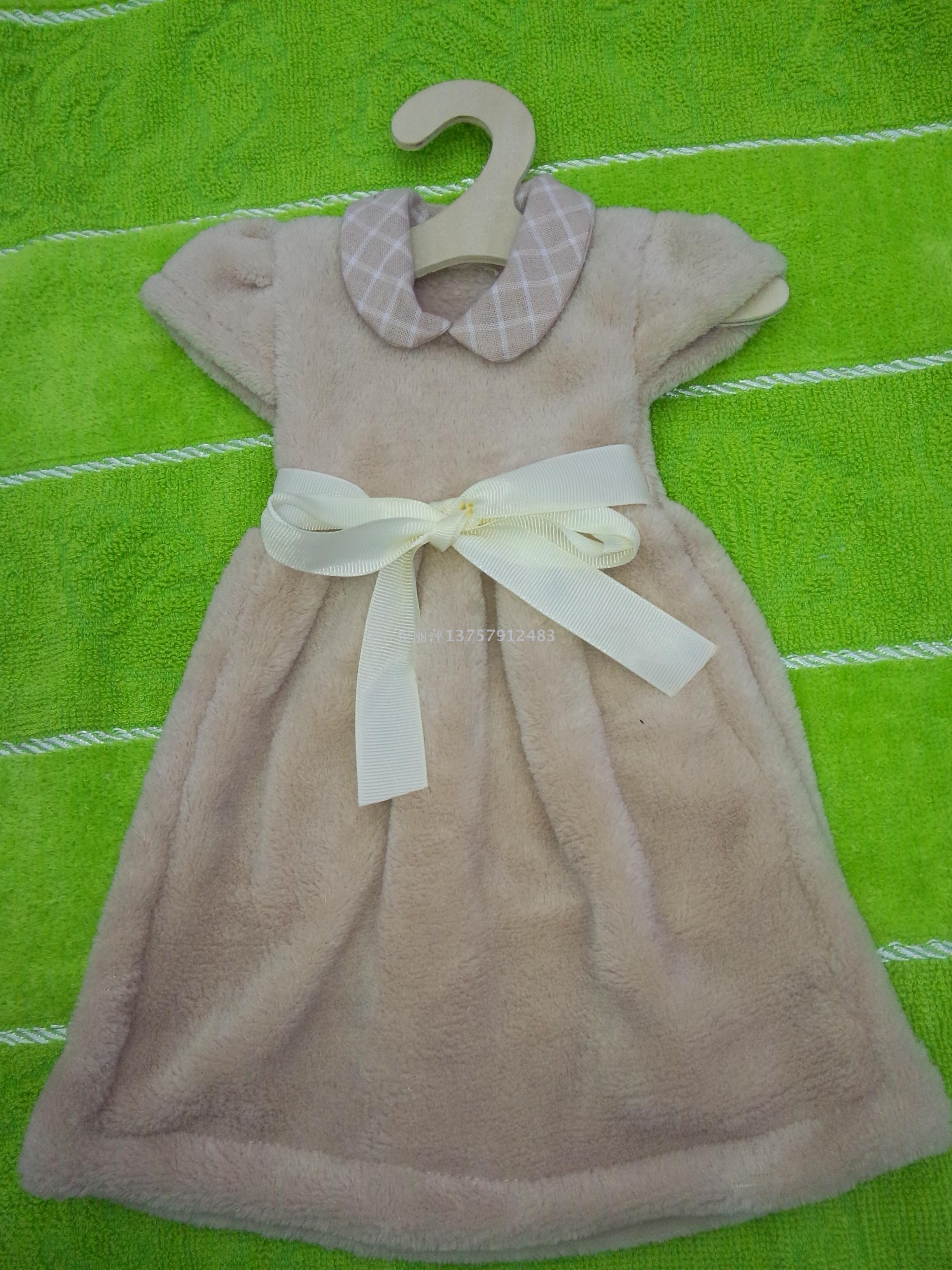 Small clothes hanging towel, super absorbent, beautiful and practical to place at home Specification image
