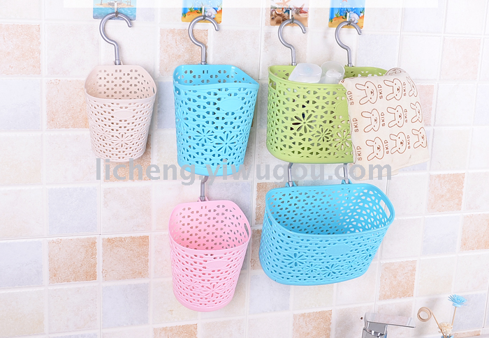 Storage baskets, plastic baskets, storage baskets, bathroom storage baskets, storage baskets Specification image