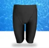 The new men's swimming trunks are fashionable and casual, made of sharkskin and are waterproof. They are five-inch flat-angle swimming trunks details Picture