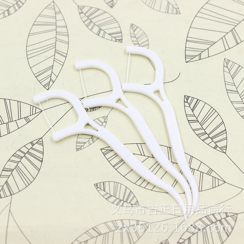 Daily necessities canisters disposable floss Oral health floss cleaning floss Yiwu small commodities Specification drawing