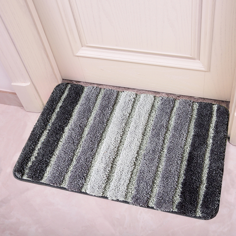 Superfine fiber absorbent bathroom anti-slip mat, toilet, bathroom, toilet bowl, bathtub side absorbent floor mat carpet