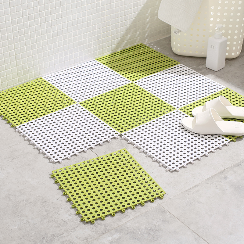 Anti-slip mat, shower spliced floor mat, PVC bathroom bath foot mat, bathroom spliced mat, toilet floor mat