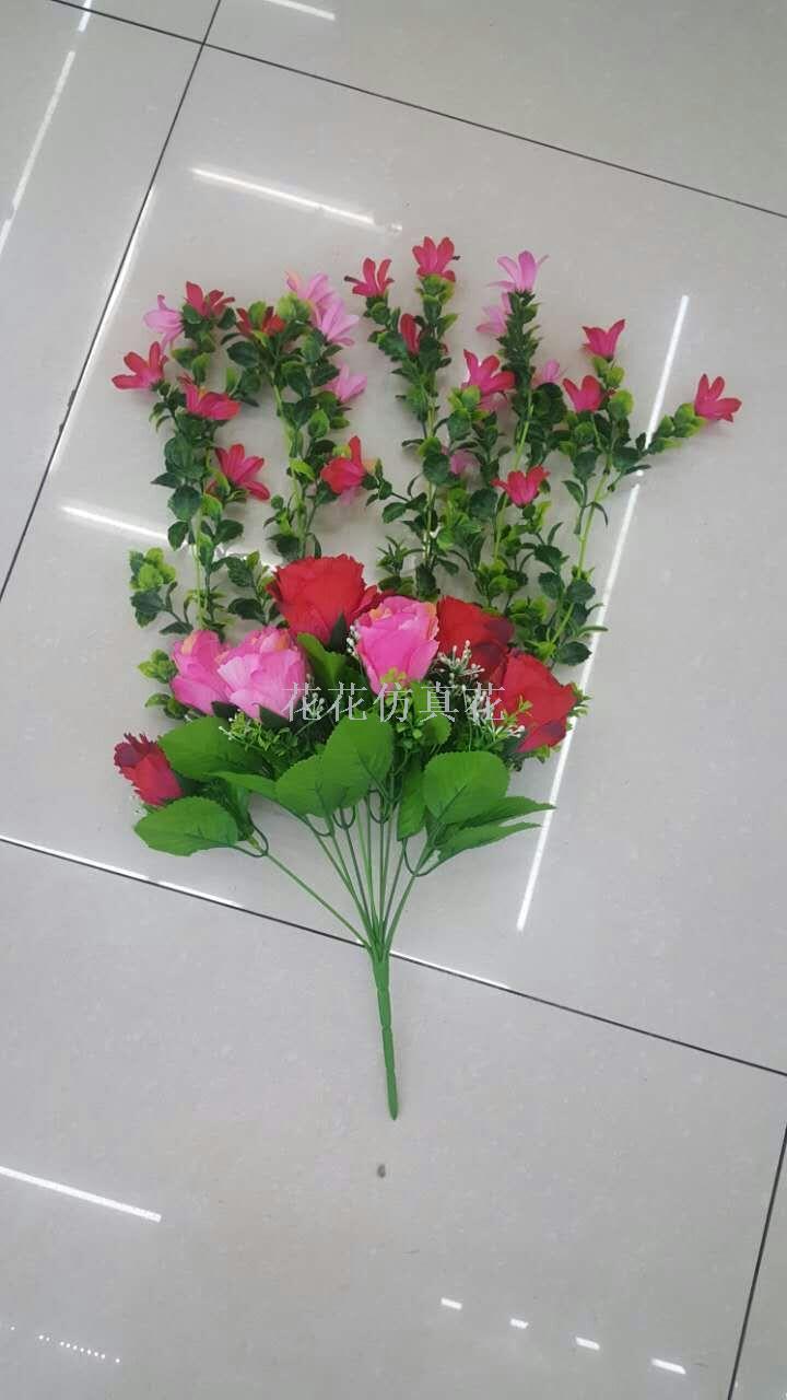 A simulation flower wall hanging fake flower decorations