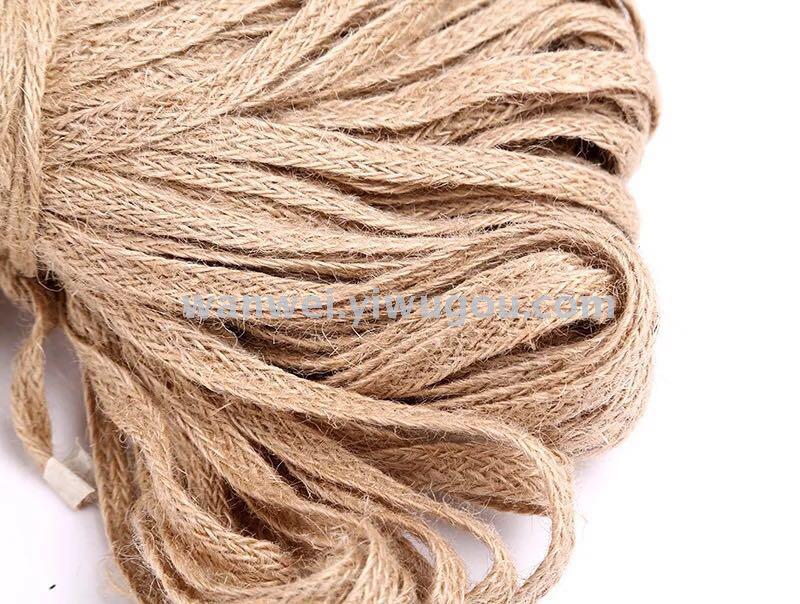 DIY clothing lace webbing accessories: natural jute woven webbing, jute rope Specification image