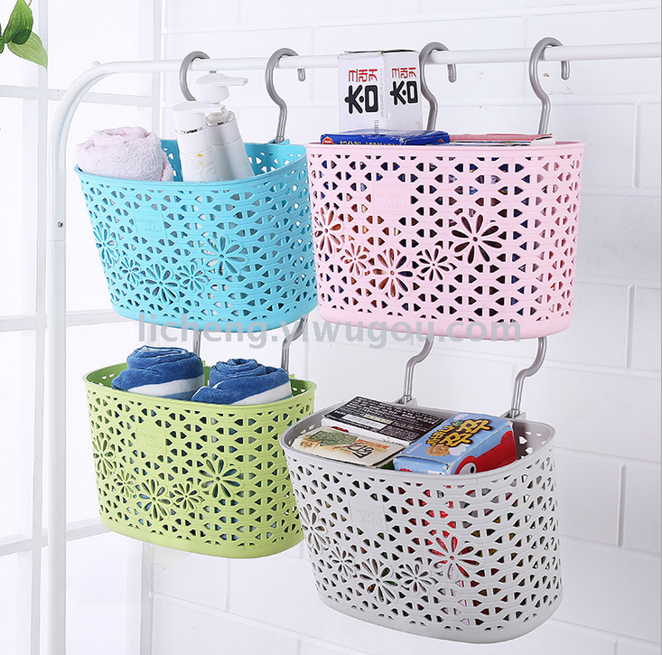 Storage baskets, plastic baskets, storage baskets, bathroom storage baskets, storage baskets details Picture