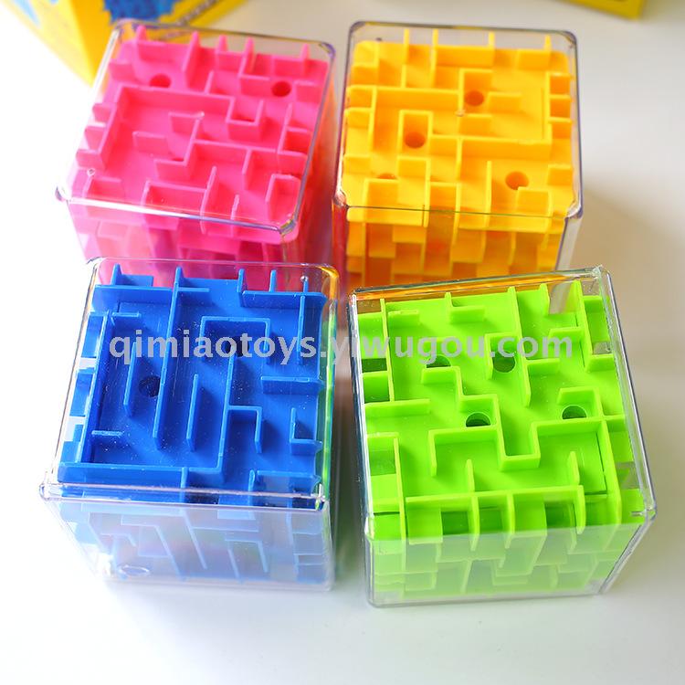 Three-dimensional maze, 3d walking ball maze, rotating Rubik's Cube, six-sided challenge toy ball details Picture