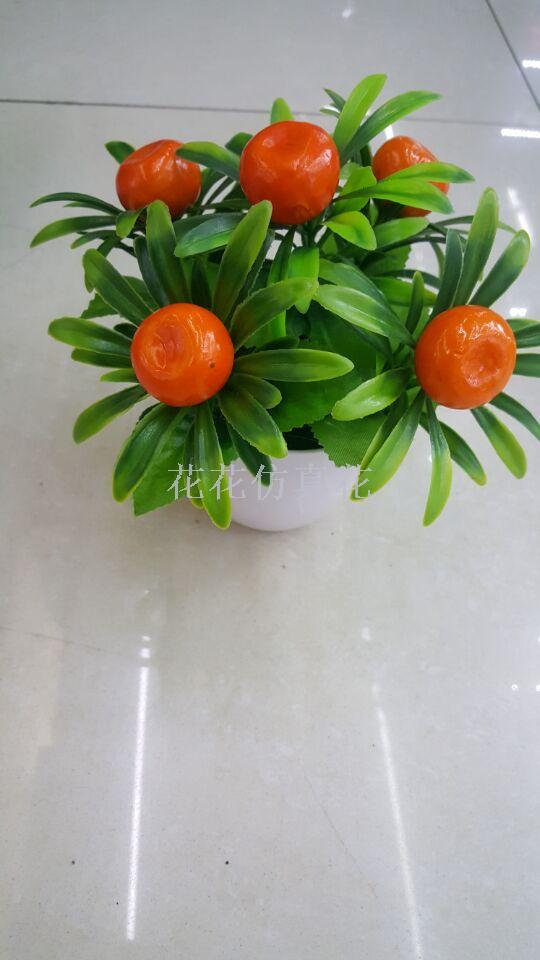 仿真小盆景假花水果系列