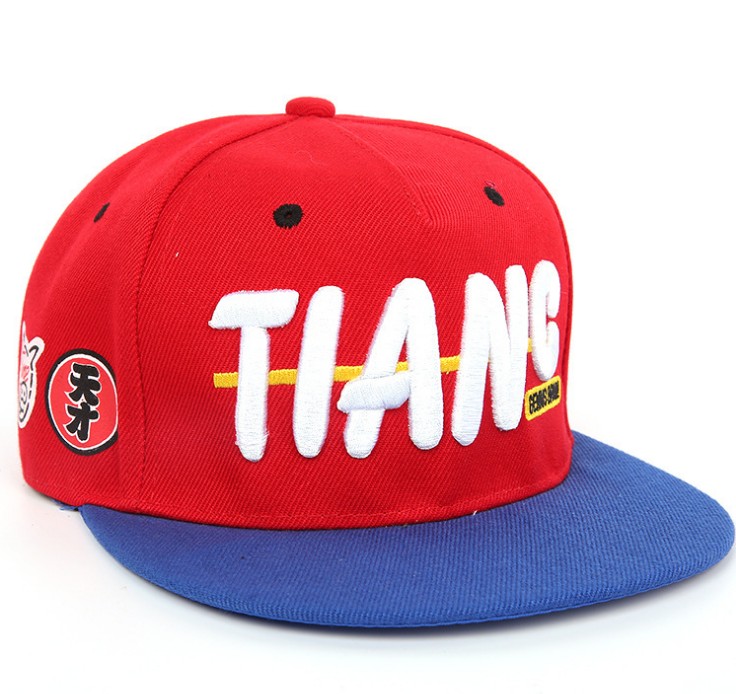 Embroidered letter baseball caps for summer sun protection, men's and women's hip-hop caps, outdoor baseball caps details Picture