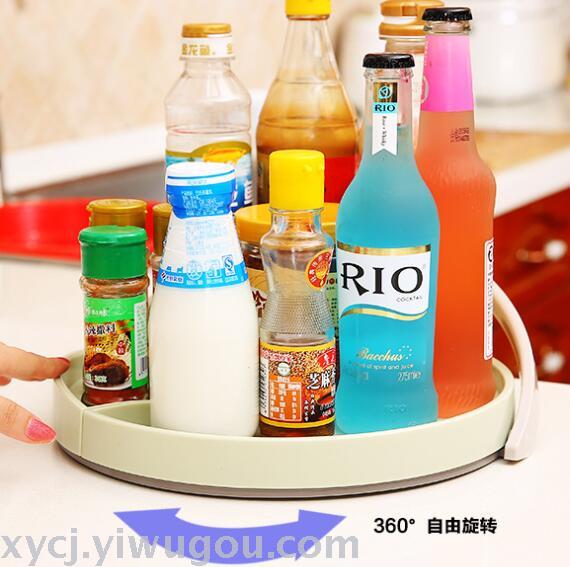 360-degree rotating and pull-out kitchen storage rack TURNTABLE Specification image