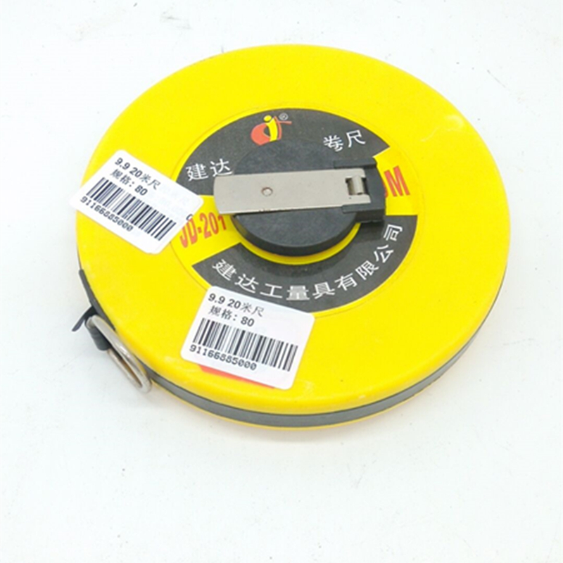 Sunshine department store 20 meter tape measure precision measuring tape measure portable waterproof tape measure full figure