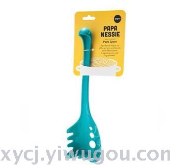Papa Nessie slotted spoon for scooping noodles details Picture