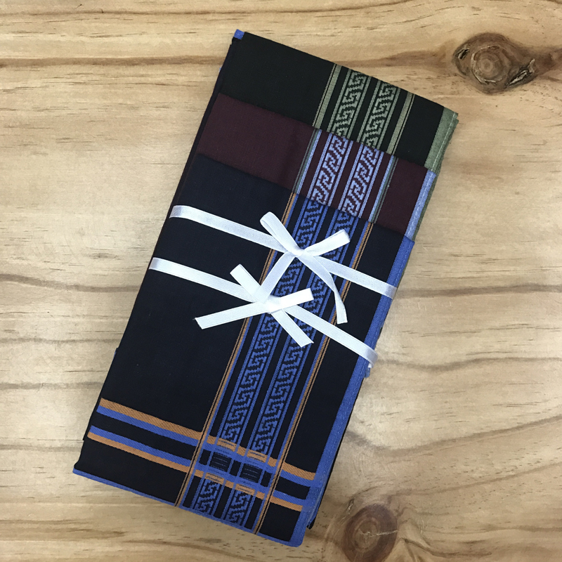 100% algodón pañuelo de punto pañuelo oscuro de algodón para hombre fino 40*40CM pañuelo cuadrado pañuelo pequeño