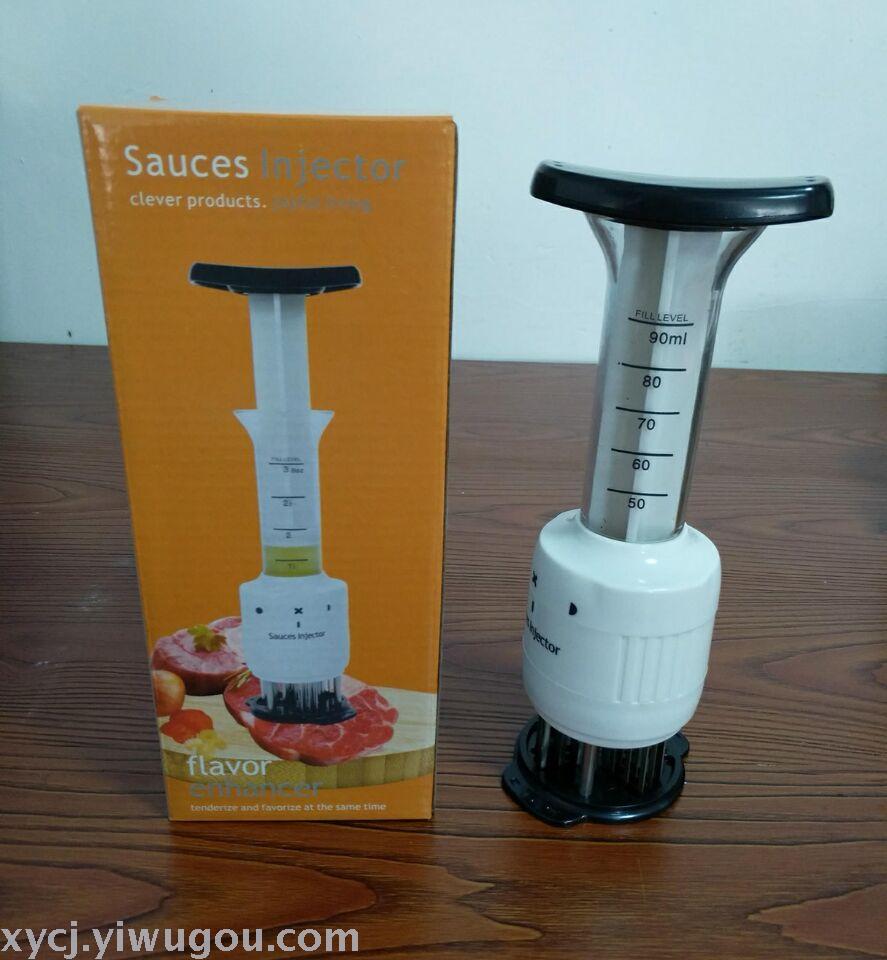 牛排针嫩肉针入味酱汁注入