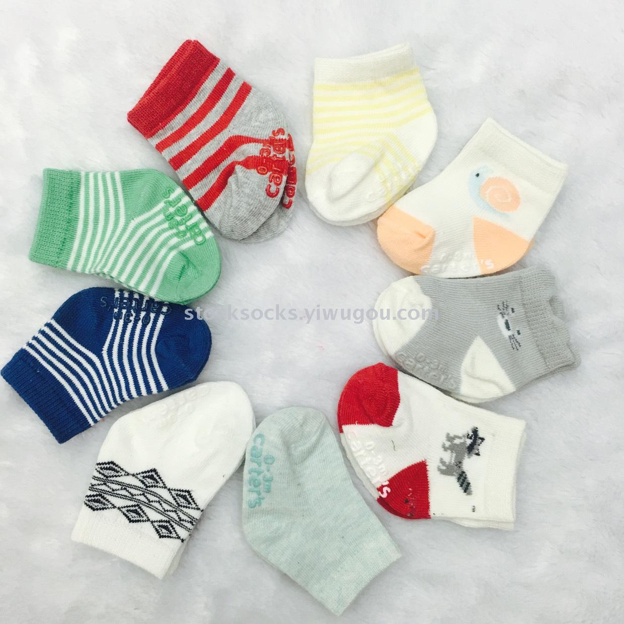 Stand glue non slip cotton children's socks early education center socks gift socks