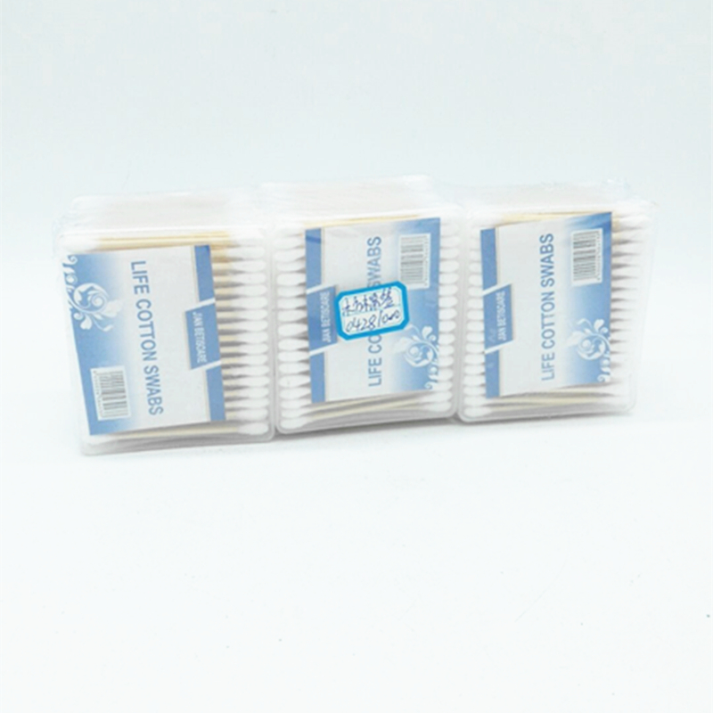 Sunshine Department Store square wooden swabs, double-headed swabs, ear cleaning and cosmetic swabs