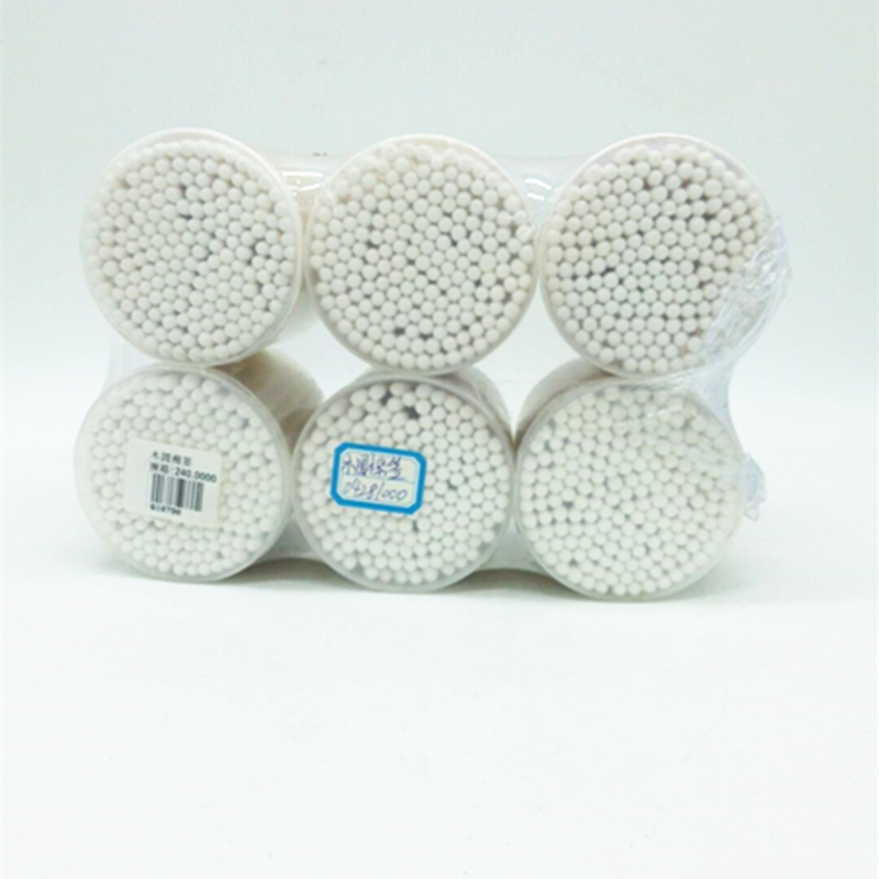 Sunshine Department Store wooden stick round cotton swabs, double-headed cotton swabs, ear cleaning and cosmetic cotton swabs