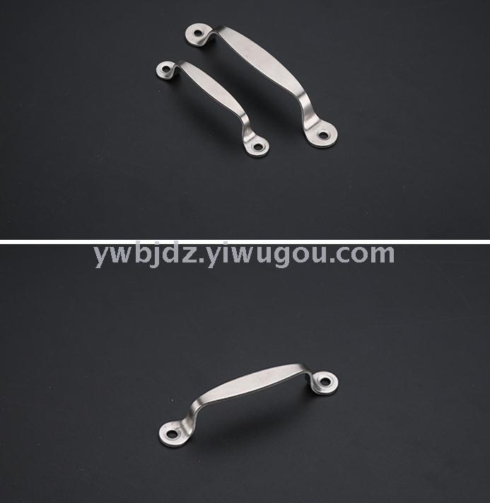Manija de acero inoxidable de punta redonda para gabinete manija 3.5-5 "modern drawer closet manija de puerta details Picture