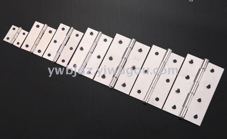 Wholesale stainless steel hinge bearings in various specifications, drawer and cabinet door hinges, home door and window hardware hinges details Picture