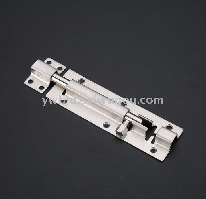 High-quality stainless steel square anti-theft latch with widened door bolt, suitable hardware accessories for home doors and Windows details Picture