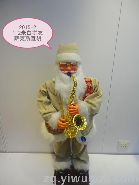 New Christmas electric Santa Claus toy, music and singing toy, Christmas decoration details Picture