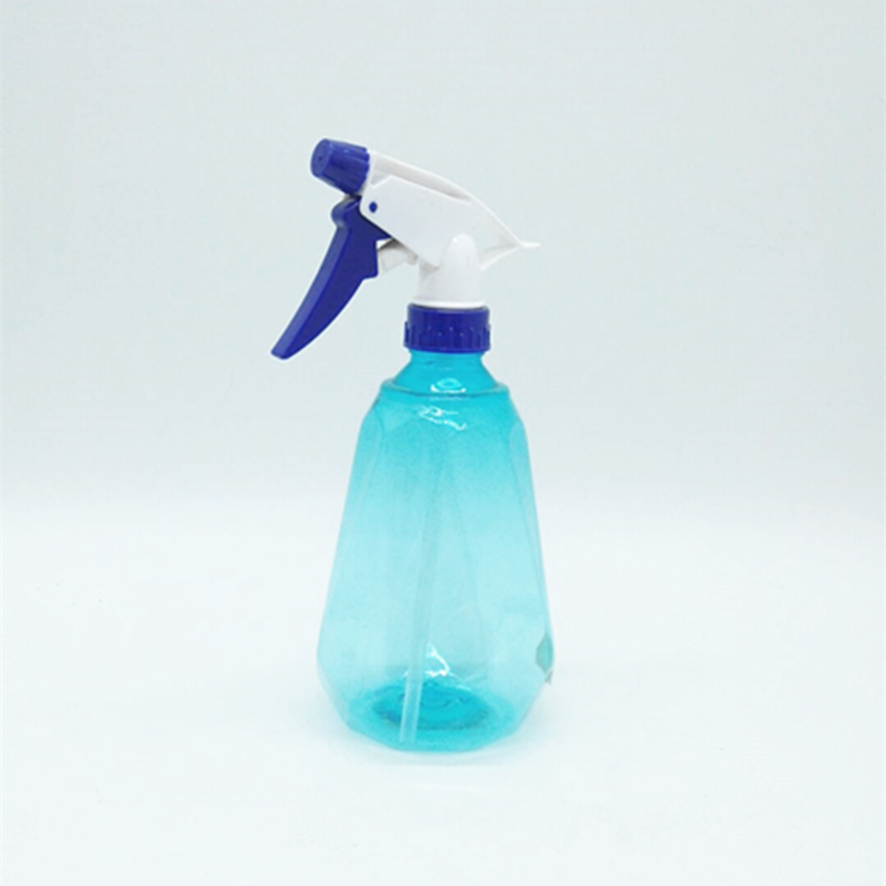 Sunshine Department Store 808 plastic spray bottle, alcohol spray bottle, grass and flower growing, colorful bottle, transparent bottle