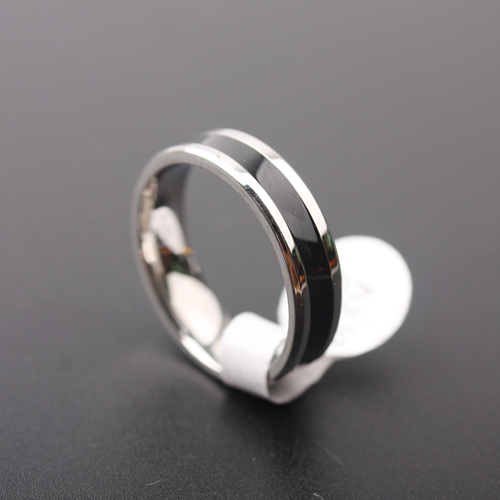 Pudding Station's stylish men's rings, titanium steel rings, trendy boys' rings, couple rings, ten-yuan boutique details Picture