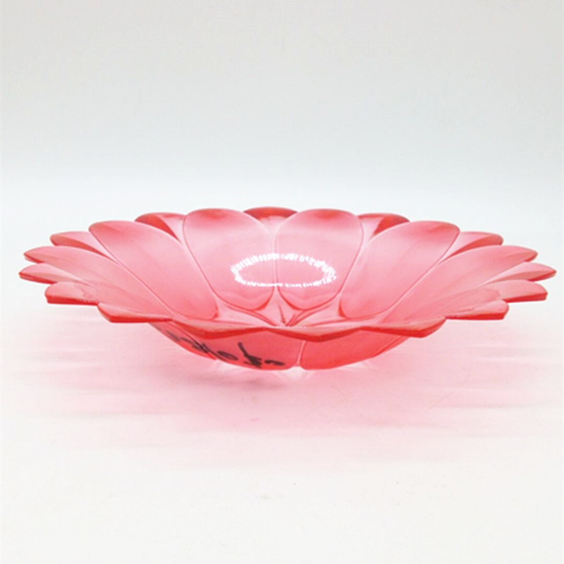 Sunshine Department Store 011 Petal Fruit Plate, Flower-shaped Fruit Plate, Dried Fruit Plate, Home Snack Plate details Picture