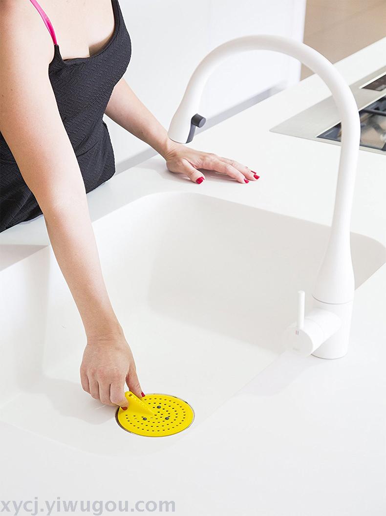 New silicone floor drain with a big nose, new silicone sink cover, a bestseller on Amazon