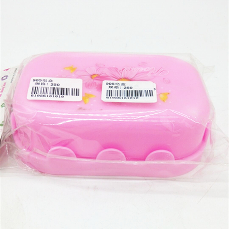 Sunshine Department Store 905 Soap Box, draining soap box with lid, color printed soap box details Picture
