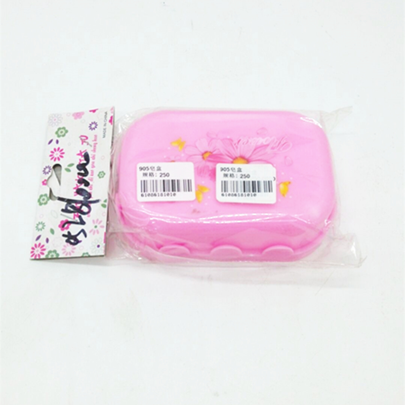 Sunshine Department Store 905 Soap Box, draining soap box with lid, color printed soap box Specification image