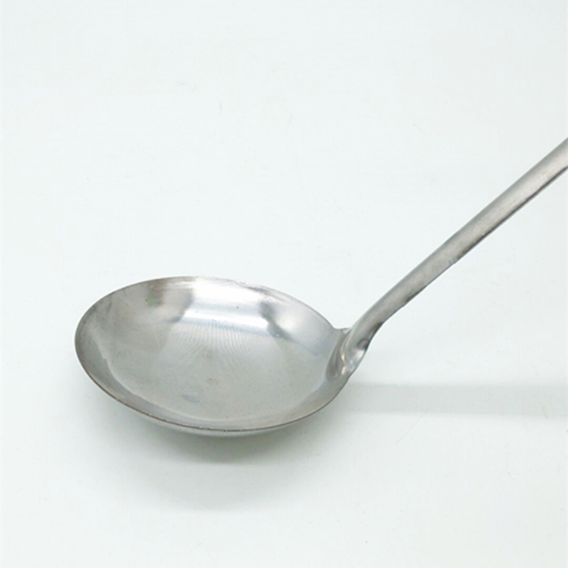 Sunshine Department Store smiley sanding spoon kitchen tools, large soup spoon, long-handled stainless steel soup spoon Specification image