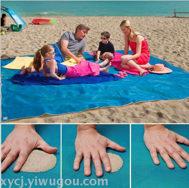 新品Sand-free beach mat 漏沙沙滩垫户外