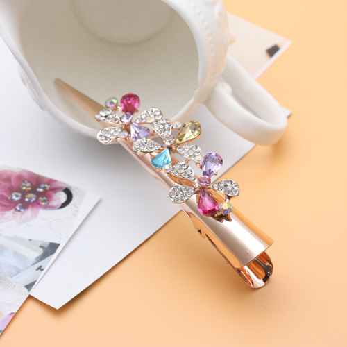 Alloy horn clips, large pointed mouth clips, headwear, duckbill clips, hair accessories, 10 yuan, boutique supply Specification image