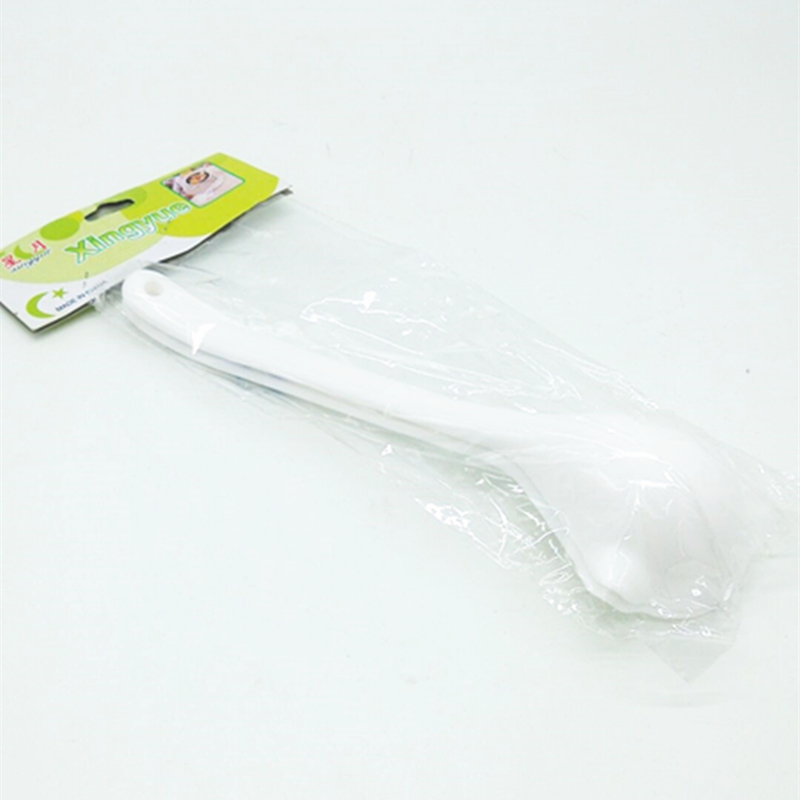 Sunshine Department Store soup spoons, two large soup spoons with long flower handles, kitchen tableware spoons Application Scenario
