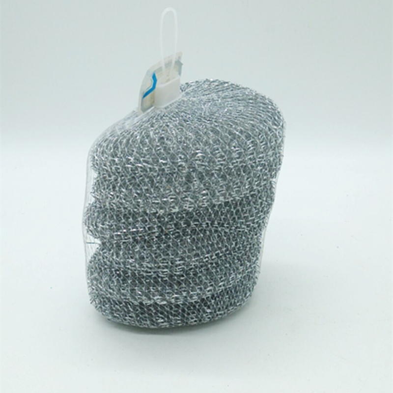 Sunshine Department Store 6 steel wire tennis kitchen cleaning brushes, cleaning balls, metal steel wire brushes Application Scenario