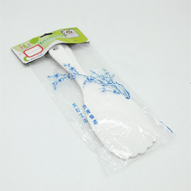 Sunshine Department Store's flower-handled rice spatula, non-stick rice spoon, plastic eco-friendly rice spoon Application Scenario