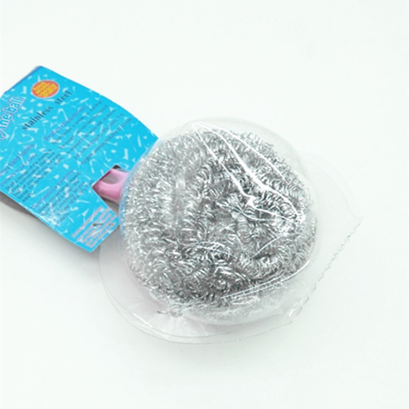 Sunshine Department Store non-stick oil pan brush steel wool ball cleaning pan brush kitchen washing utensils Specification image