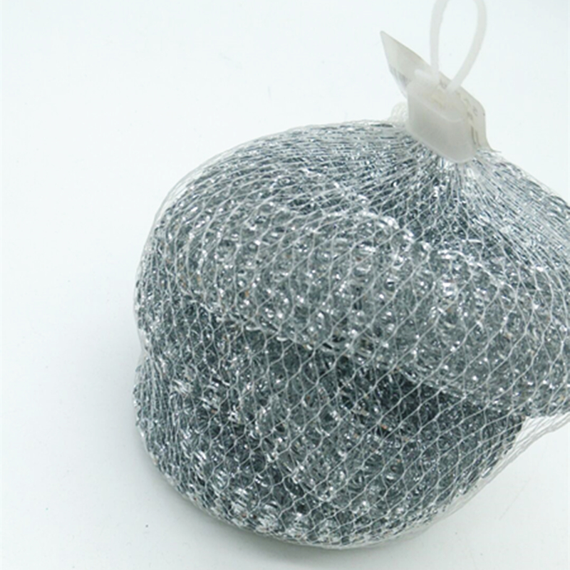 阳光百货 5个钢丝网球 厨房清洁刷清洁球 金属钢丝刷 Specification image