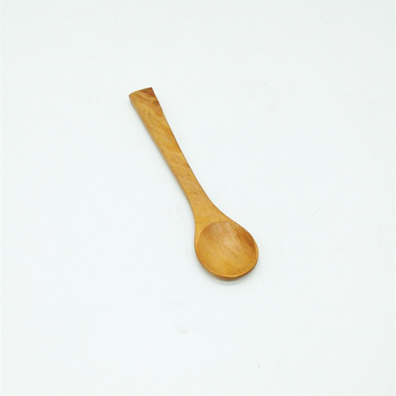 Sunshine Department Store card insert small spoon, children's small soup spoon, small rice spoon, filling small spoon, small wooden spoon Specification image
