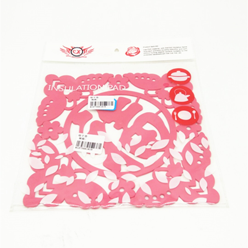Sunshine Department Store's "Fu" character color MATS, silicone placemats, cup MATS, bowl MATS, vegetable MATS, and creative heat insulation MATS