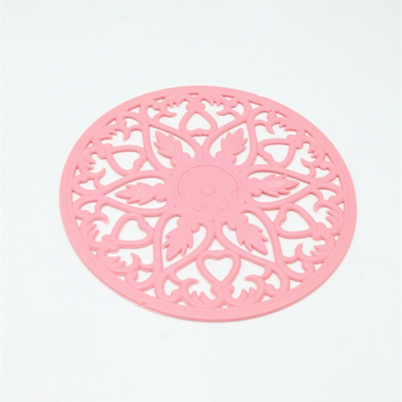 Sunshine Department Store 713 Color MATS, Silicone placemats, cup MATS, bowl MATS, vegetable MATS, creative cut flower heat insulation MATS details Picture