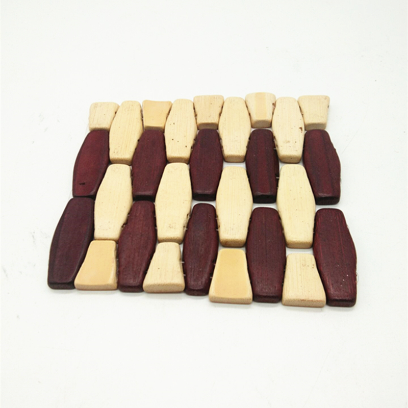 Sunshine Department Store 14*14 bamboo MATS, vegetable MATS, table MATS, bowl MATS, cup MATS, heat-insulating and heat-resistant table MATS Specification image