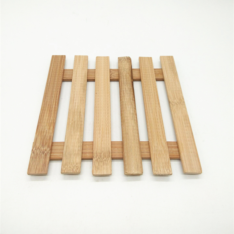 Sunshine Department Store 17-6 High-end bamboo MATS, vegetable MATS, table MATS, bowl MATS, cup MATS, anti-slip, heat-insulating and heat-resistant table MATS details Picture