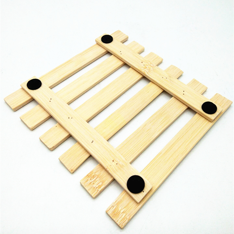 Sunshine Department Store 15-6 High-end bamboo MATS, vegetable MATS, table MATS, bowl MATS, cup MATS, anti-slip, heat-insulating and heat-resistant table MATS Specification image