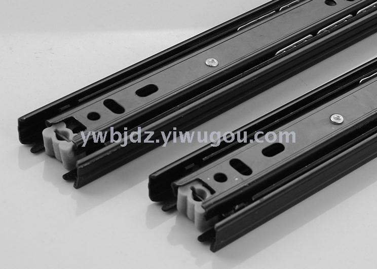 3710# Guide rail, three-section drawer track, slide rail, furniture wardrobe track, multiple models, specifications and sizes Application Scenario