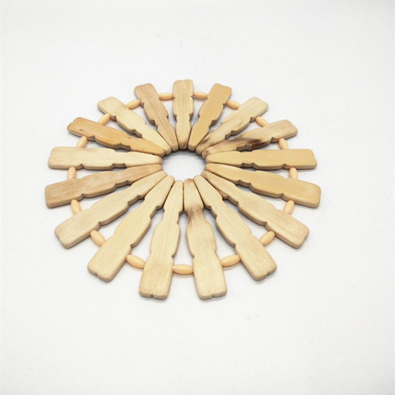 Sunshine Department Store's round bamboo MATS, vegetable MATS, table MATS, bowl MATS, cup MATS, heat-insulating and heat-resistant table MATS Specification image