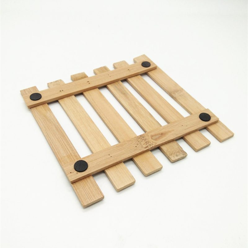 Sunshine Department Store 17-6 High-end bamboo MATS, vegetable MATS, table MATS, bowl MATS, cup MATS, anti-slip, heat-insulating and heat-resistant table MATS Specification image