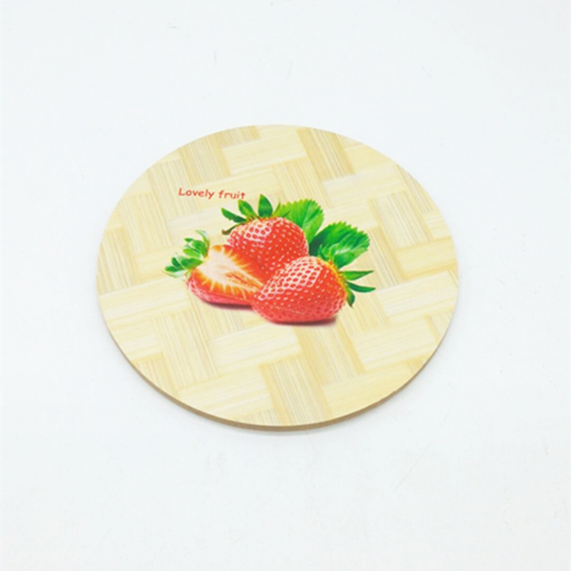 Sunshine Department Store Fruit print table MATS, heat insulation MATS, bowl MATS, table MATS, vegetable MATS, anti-slip and heat-resistant MATS details Picture