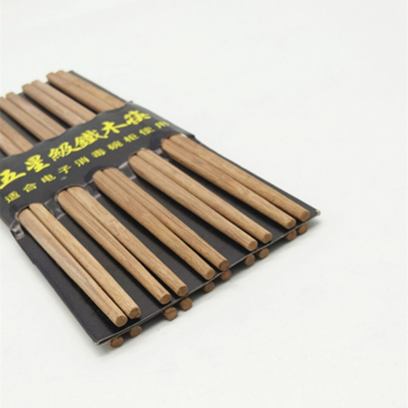 Sunshine Department Store five-star bamboo and wood chopsticks, high-end household bamboo chopsticks, dining and restaurant chopsticks Specification image